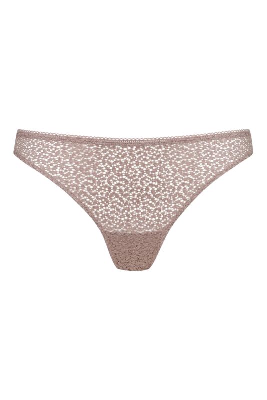 MEY Lingerie Dames Slip Bruin Beige 1 Voorwinden