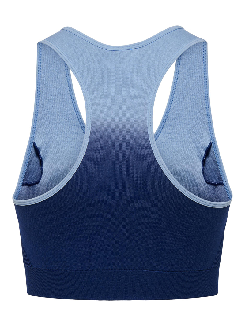 Only Play ONPDIP-2 SEAM SPORTS BRA 295056001-Blissful Blue/w. Maritime Blue 2