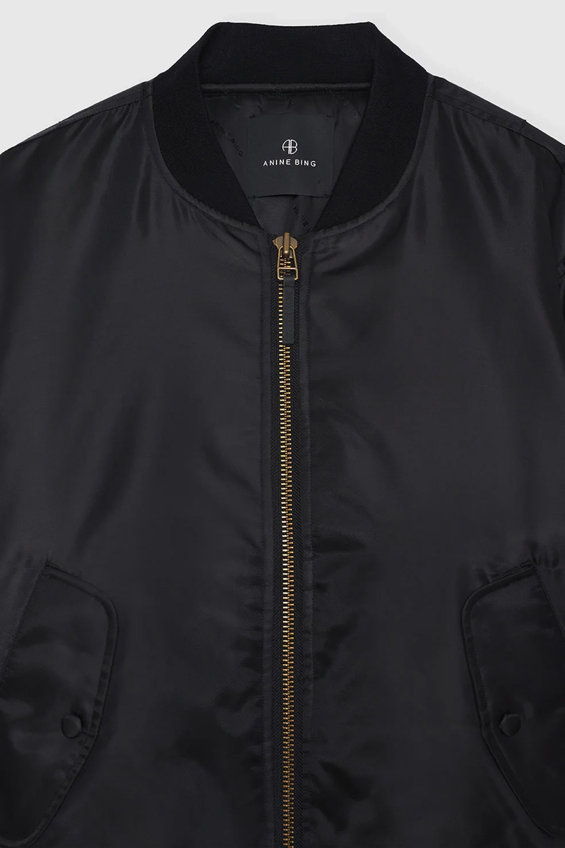 Anine Bing Leon bomber Zwart 3