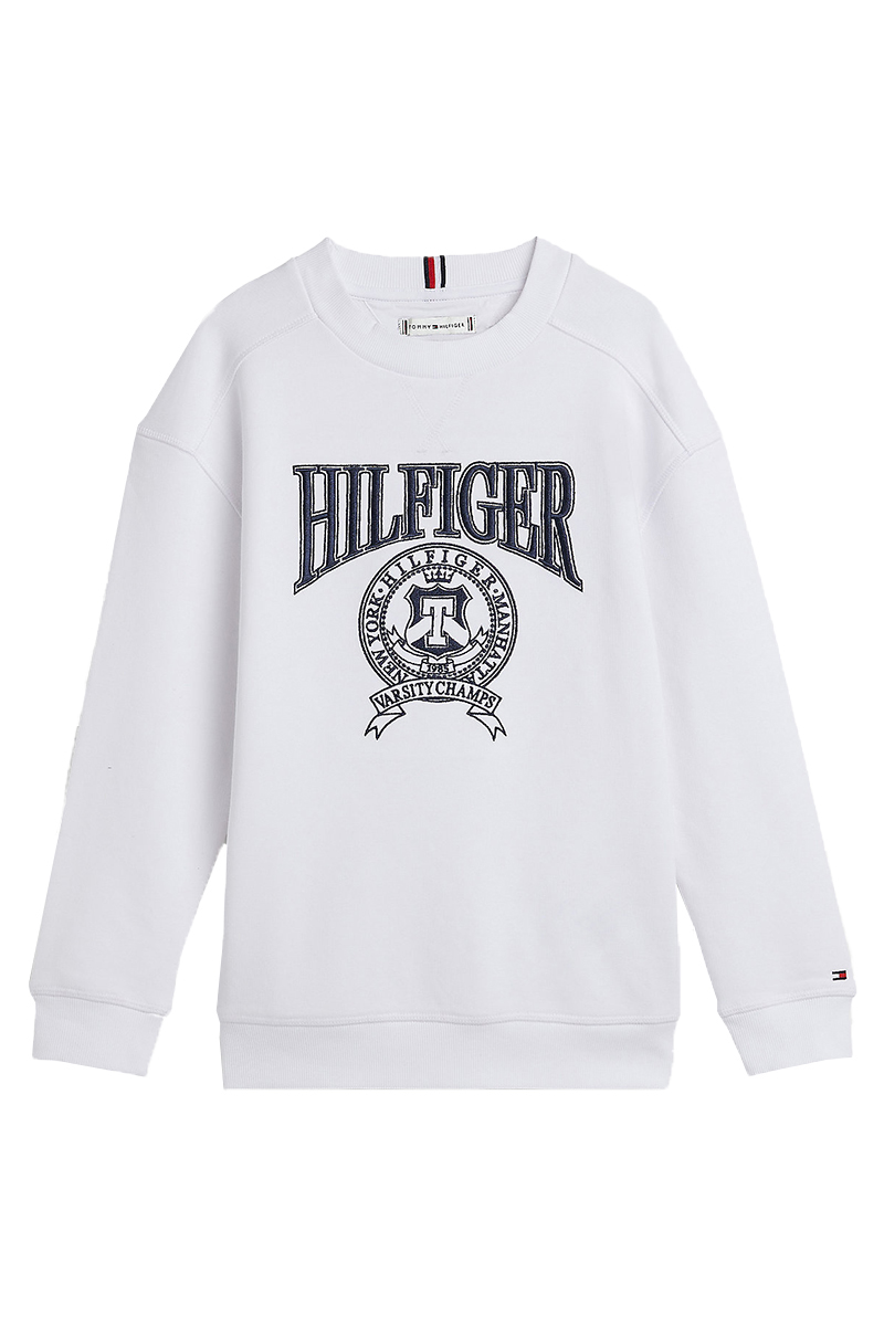 Tommy Hilfiger Hilfiger varsity sweatshirt Wit-1 1