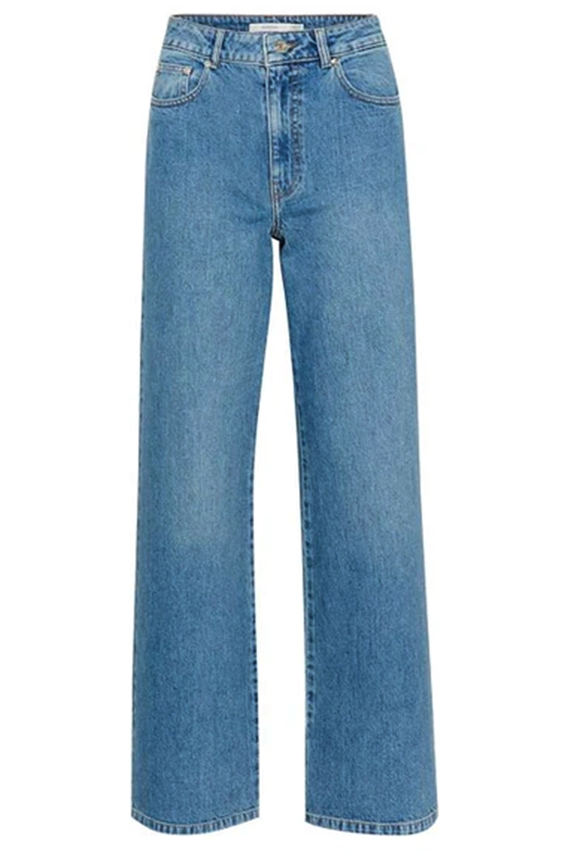 Gestuz ZolinaGZ HW wide jeans Blauw-1 1