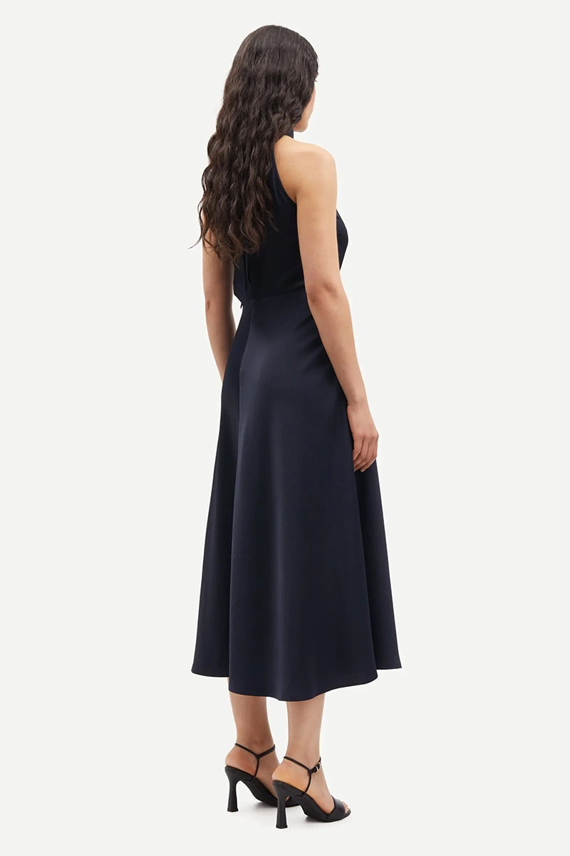 Samsøe Samsøe Rheo dress Blauw-1 3