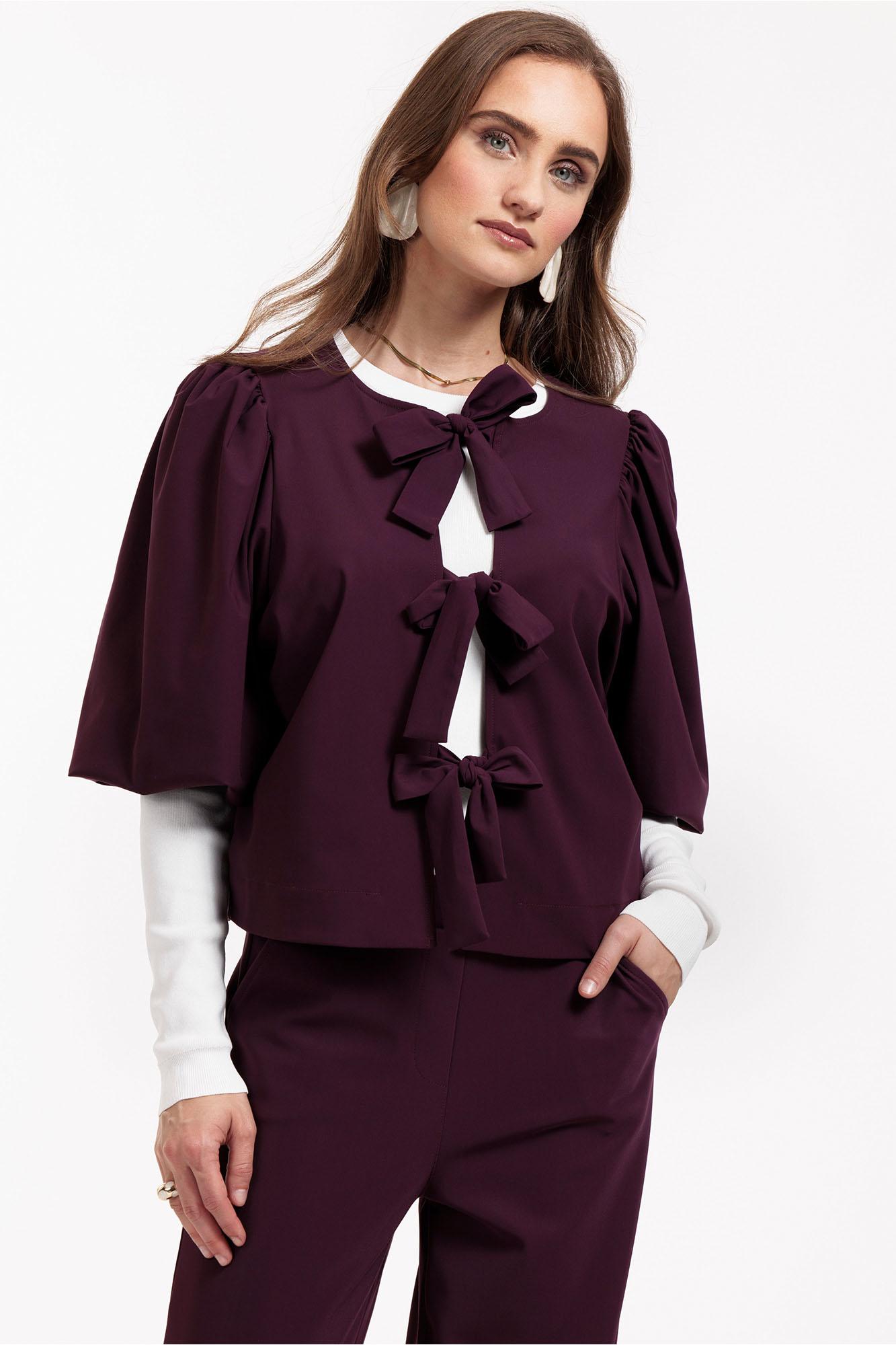 Studio Anneloes Celine blouse Paars-1 4