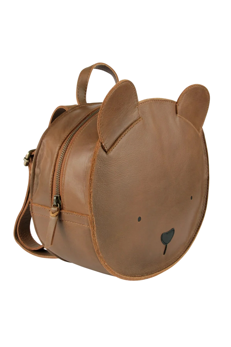 Donsje Amsterdam Umi schoolbag- Bear bruin/beige-1 3