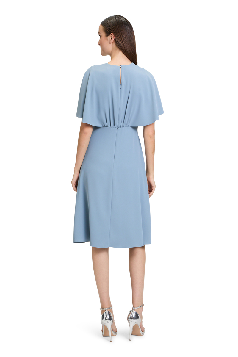 Vera Mont Kleid Kurz 1/2 Arm Bluish Grey 3