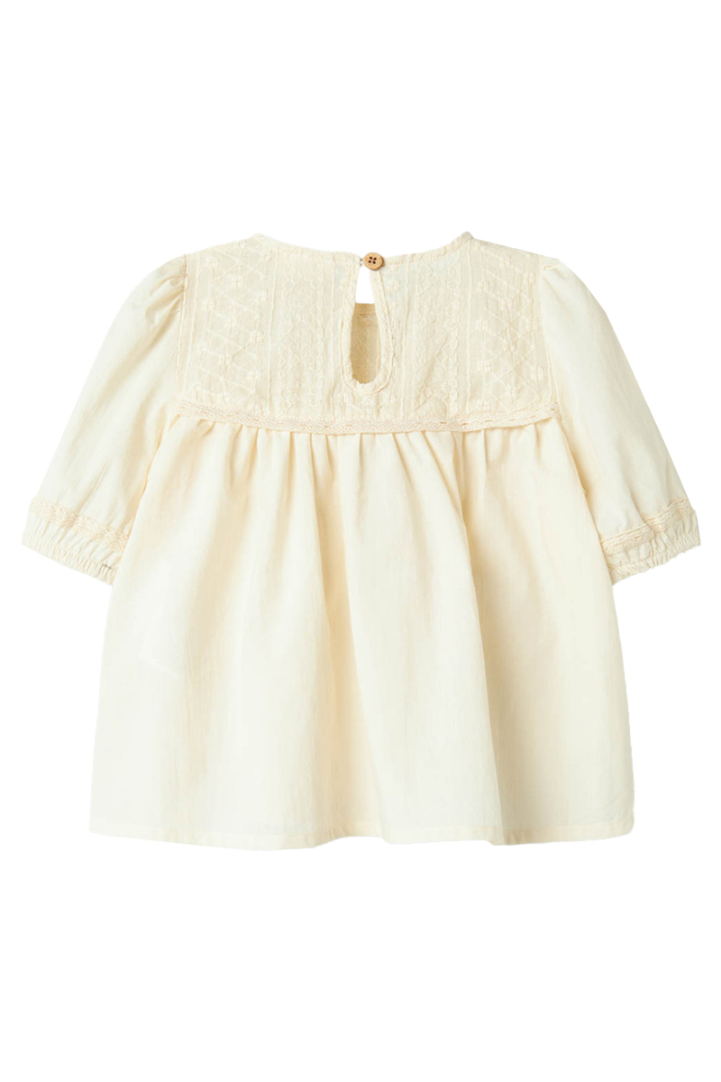 LIL' ATELIER NMFDAISY SS LOOSE SHIRT LIL 249496-Turtledove 3