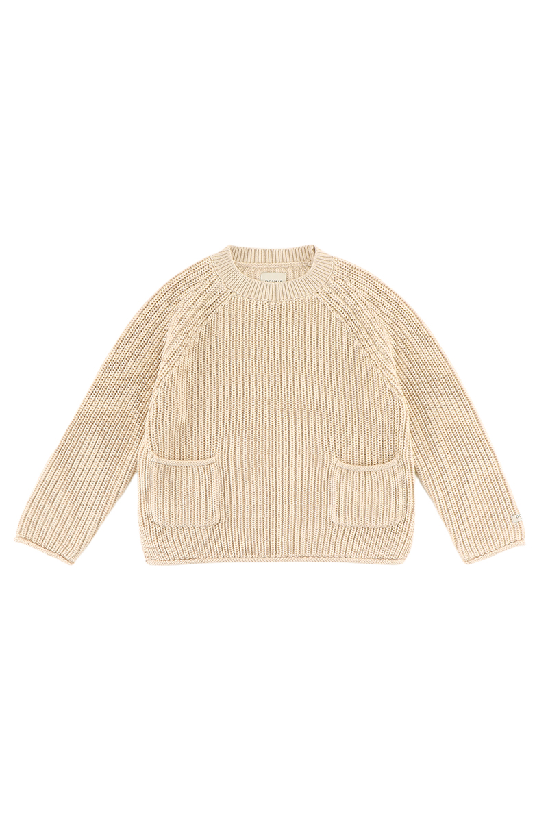 Donsje Amsterdam Stella sweater bruin/beige-1 1