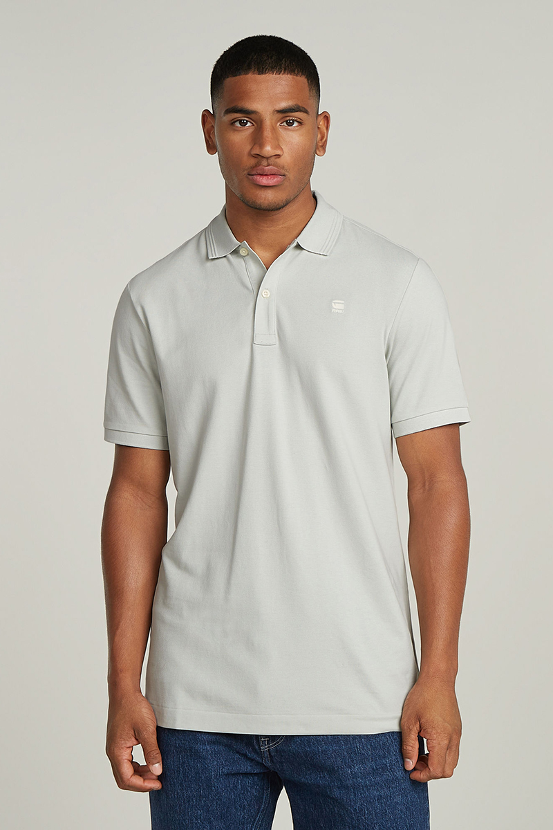 G-Star Dunda slim polo s\s Grijs-1 2