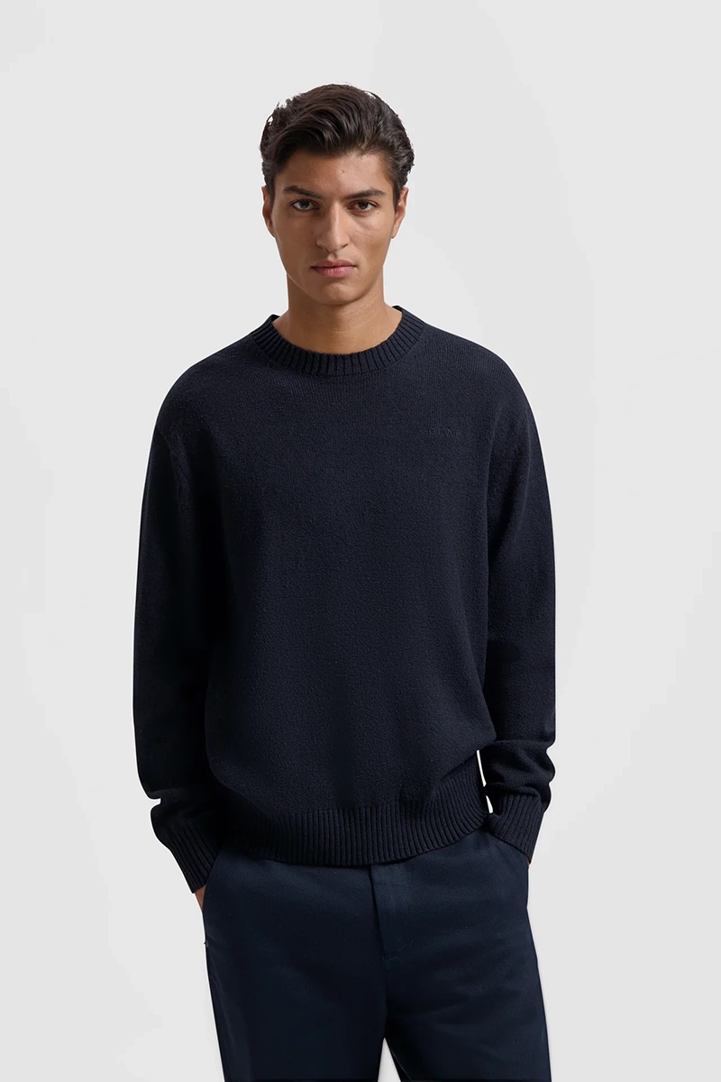 Olaf Hussein ESSENTIAL KNIT Blauw 2