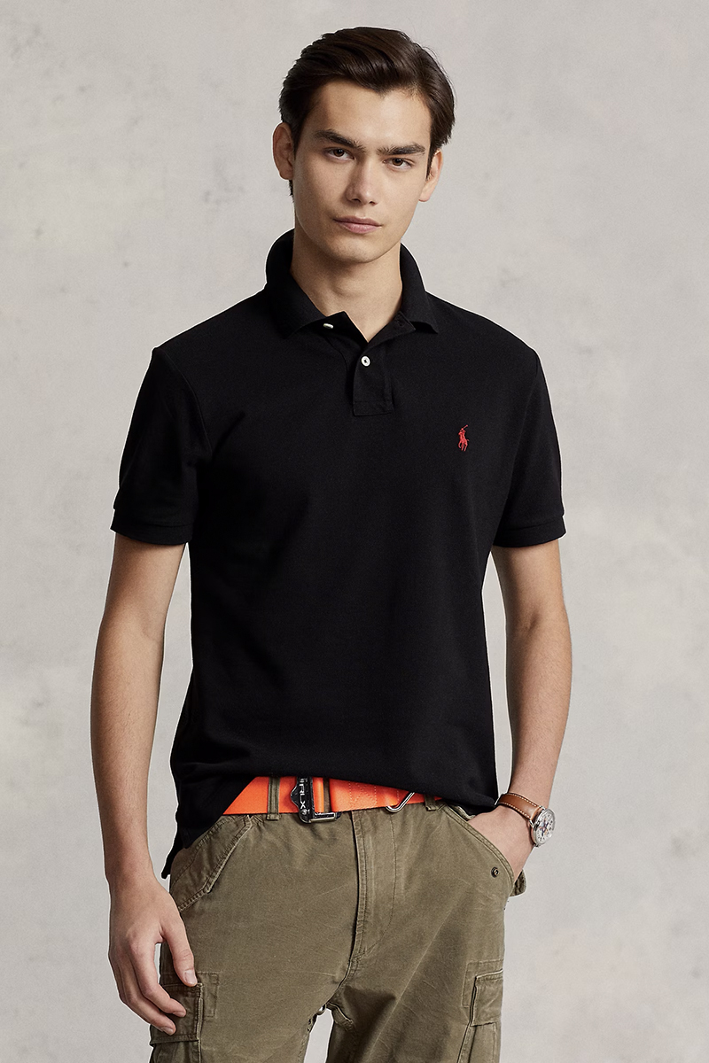 Polo Ralph Lauren 20/1 Mesh Zwart-1 2