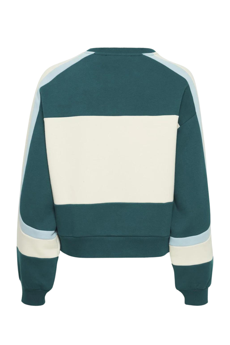 The Jogg Concept JCSAGE BLOCK SWEAT Groen-1 2