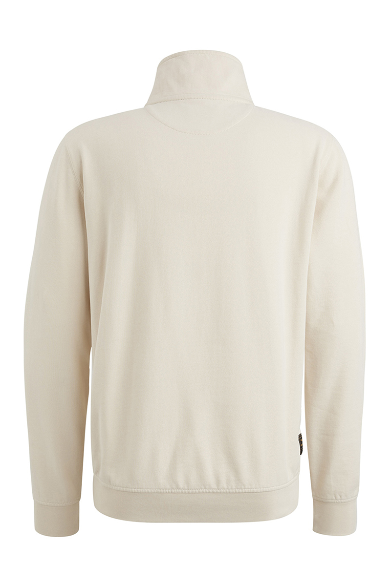 PME Legend Half zip collar soft brushed terry bruin/beige-1 2