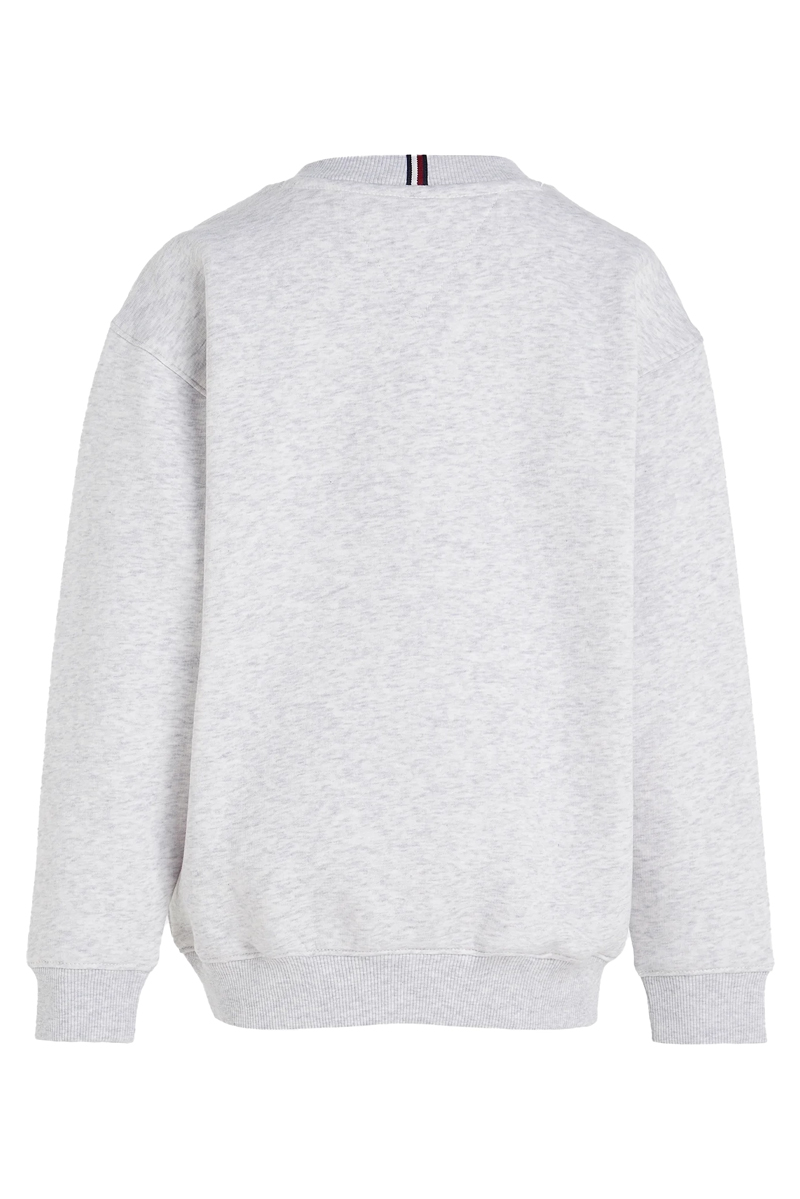 Tommy Hilfiger Timeless fleece sweatshirt Grijs-1 2