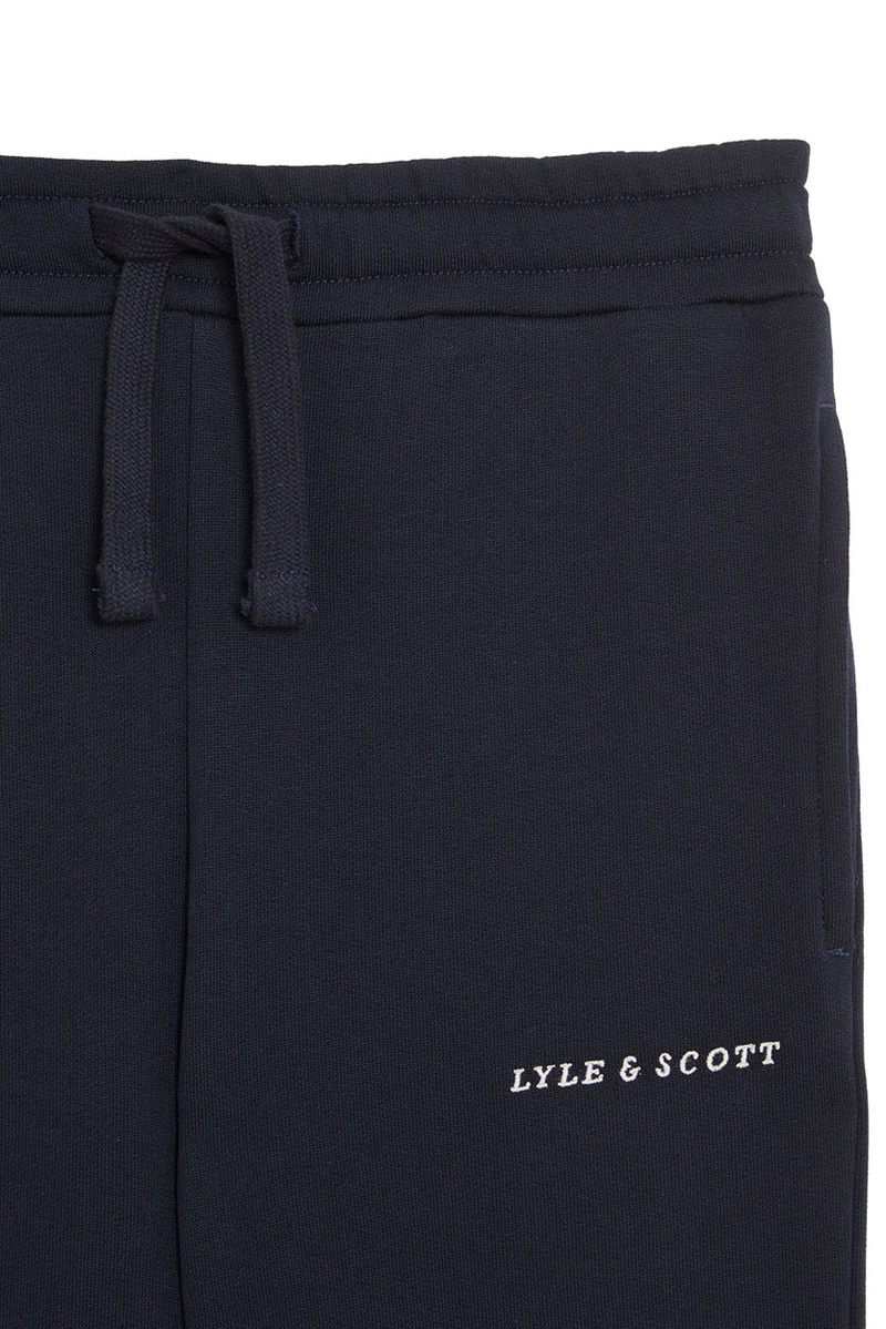 Lyle & Scott Script embroidered sweatpant Blauw-1 3