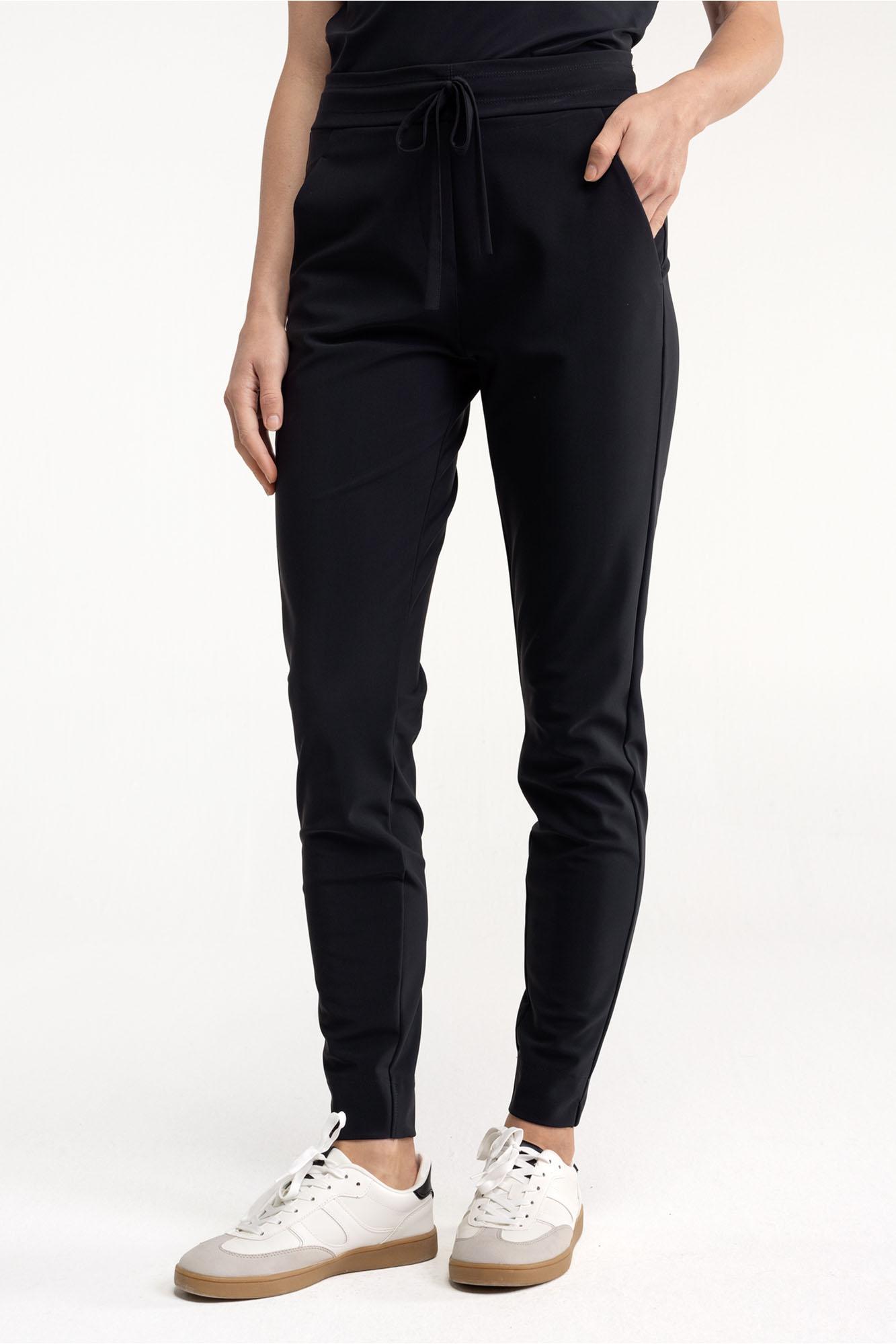 Studio Anneloes Downstairs bonded trousers Zwart-1 2