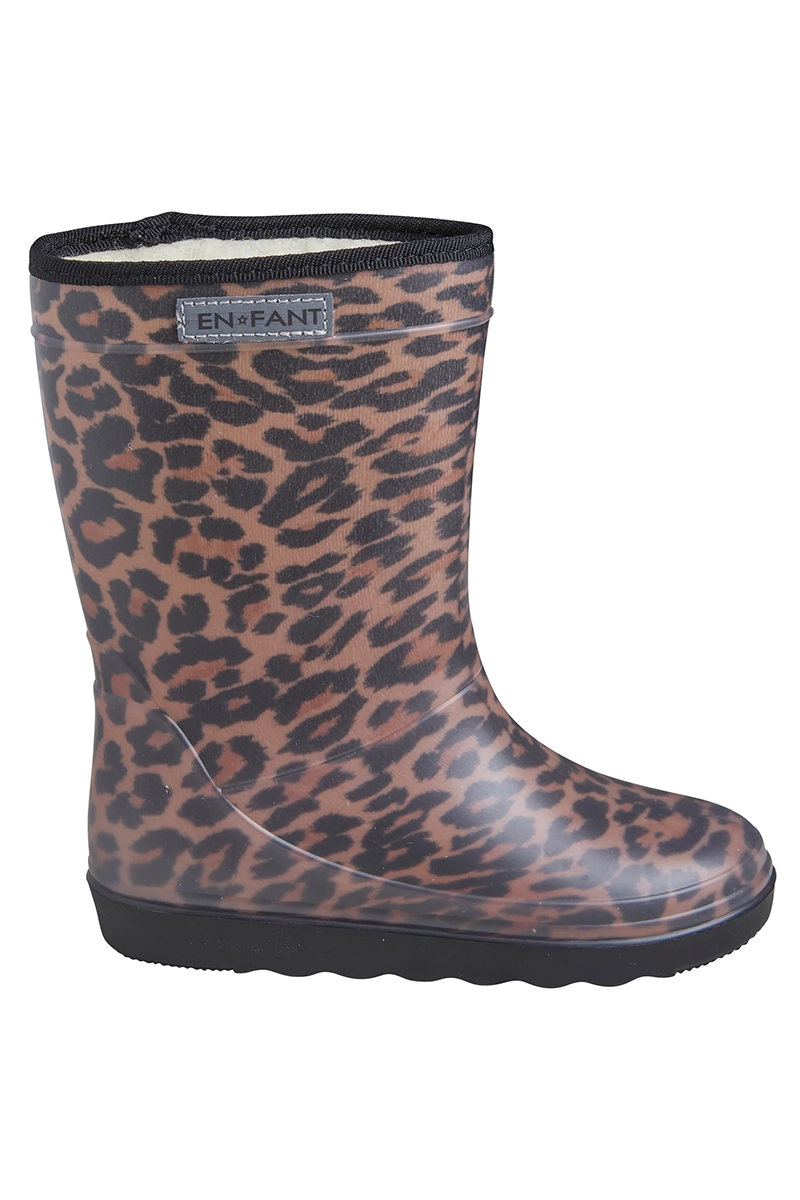 EN FANT Thermo boots print bruin/beige-1 2