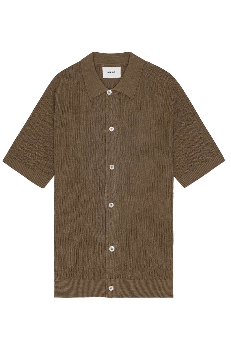 NN07 Nolan Polo 6577 bruin/beige-1 1