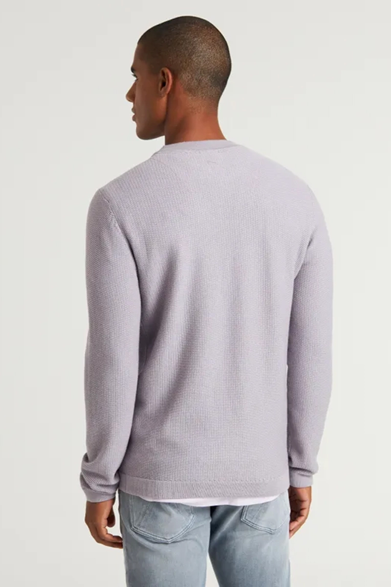 Chasin' KNITWEAR LS r-neck PURPLE 3