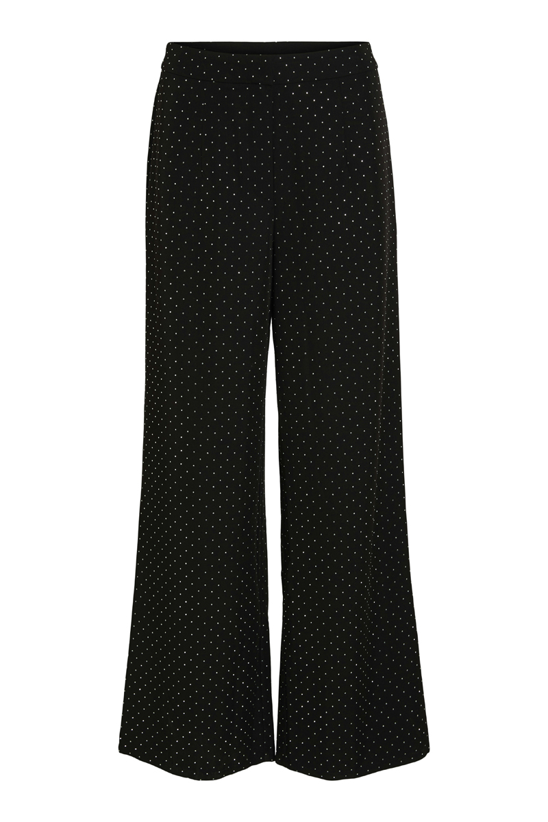 Vila VISIMILETTA HW PANTS 295042-Black Beauty 1