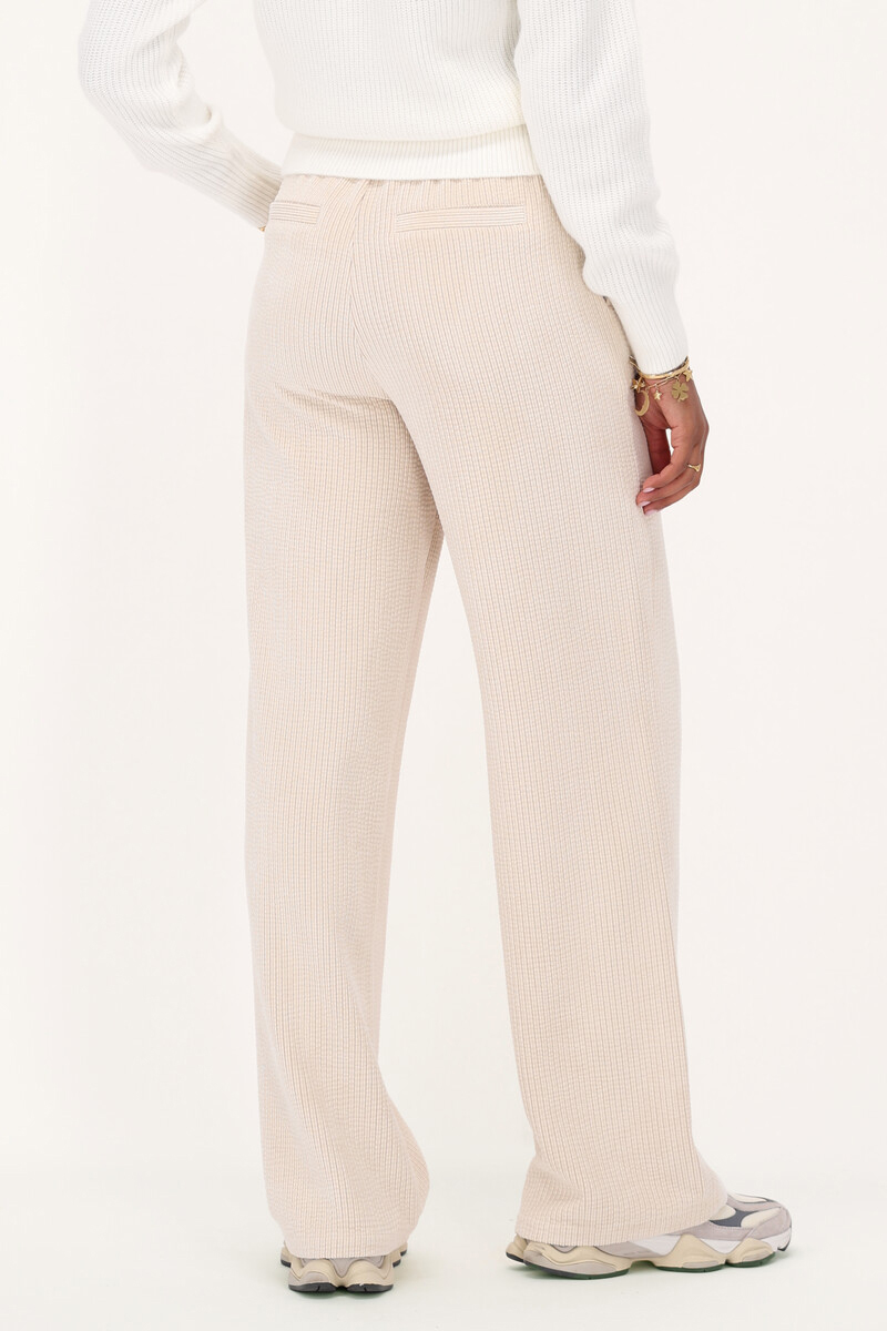 My Jewellery Rib pants Beige 4