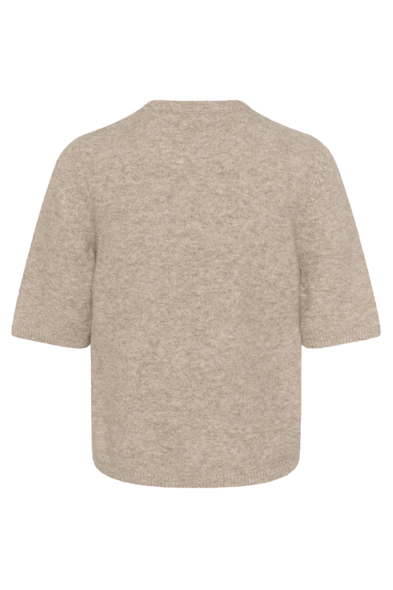 Gestuz AlphaGZ ss tee bruin/beige-1 2