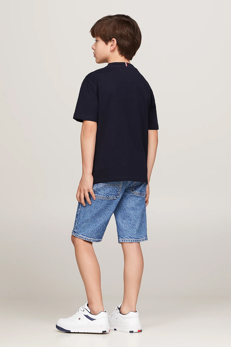 Tommy Hilfiger Essential tee Blauw-2 3