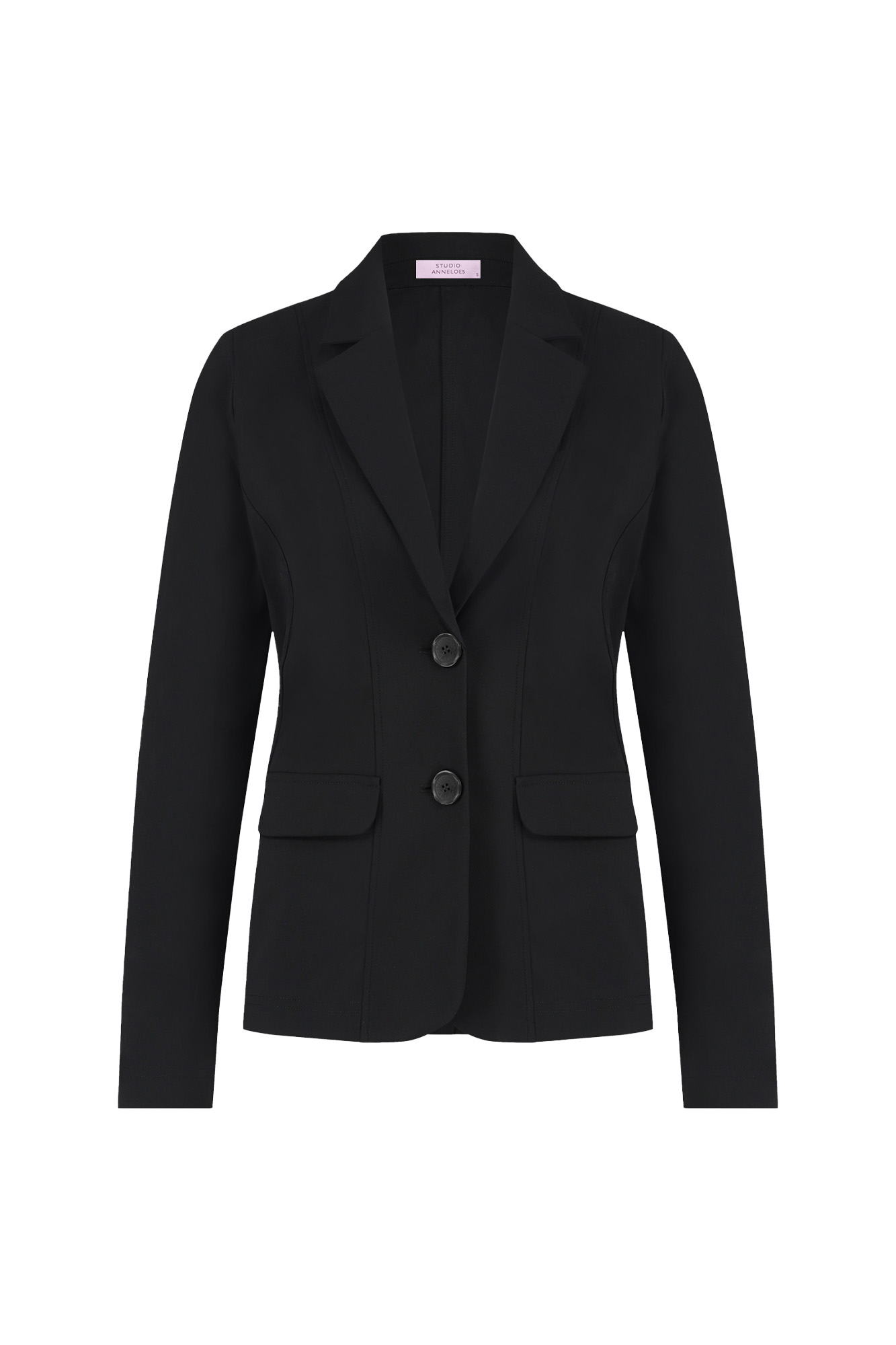 Studio Anneloes Clean blazer Zwart-1 1