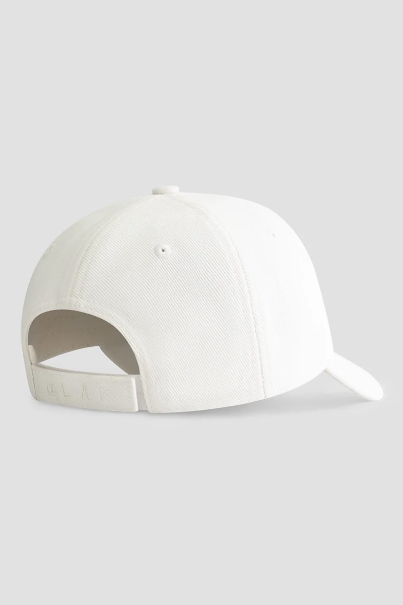 Olaf Hussein SANS EMBRO TWILL CAP Ecru-1 2