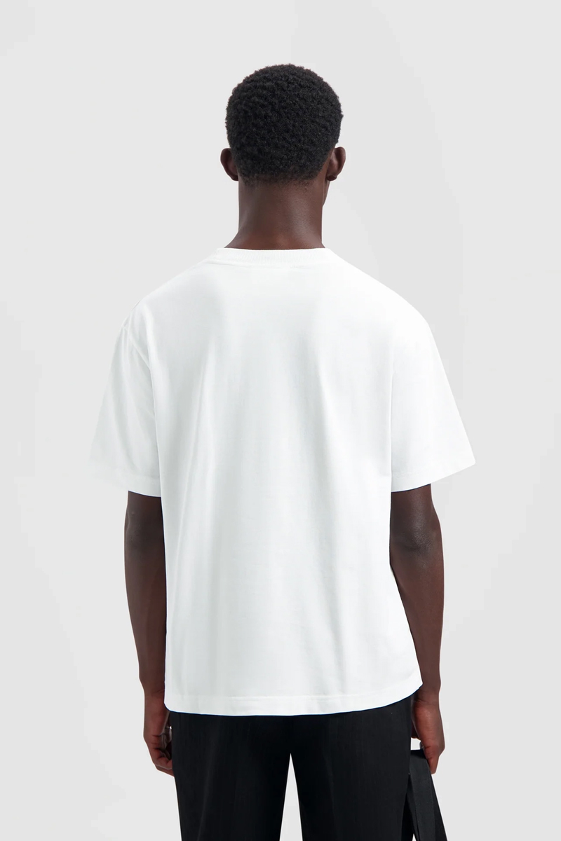 Olaf Hussein SIGNATURE TEE SS Wit-1 3