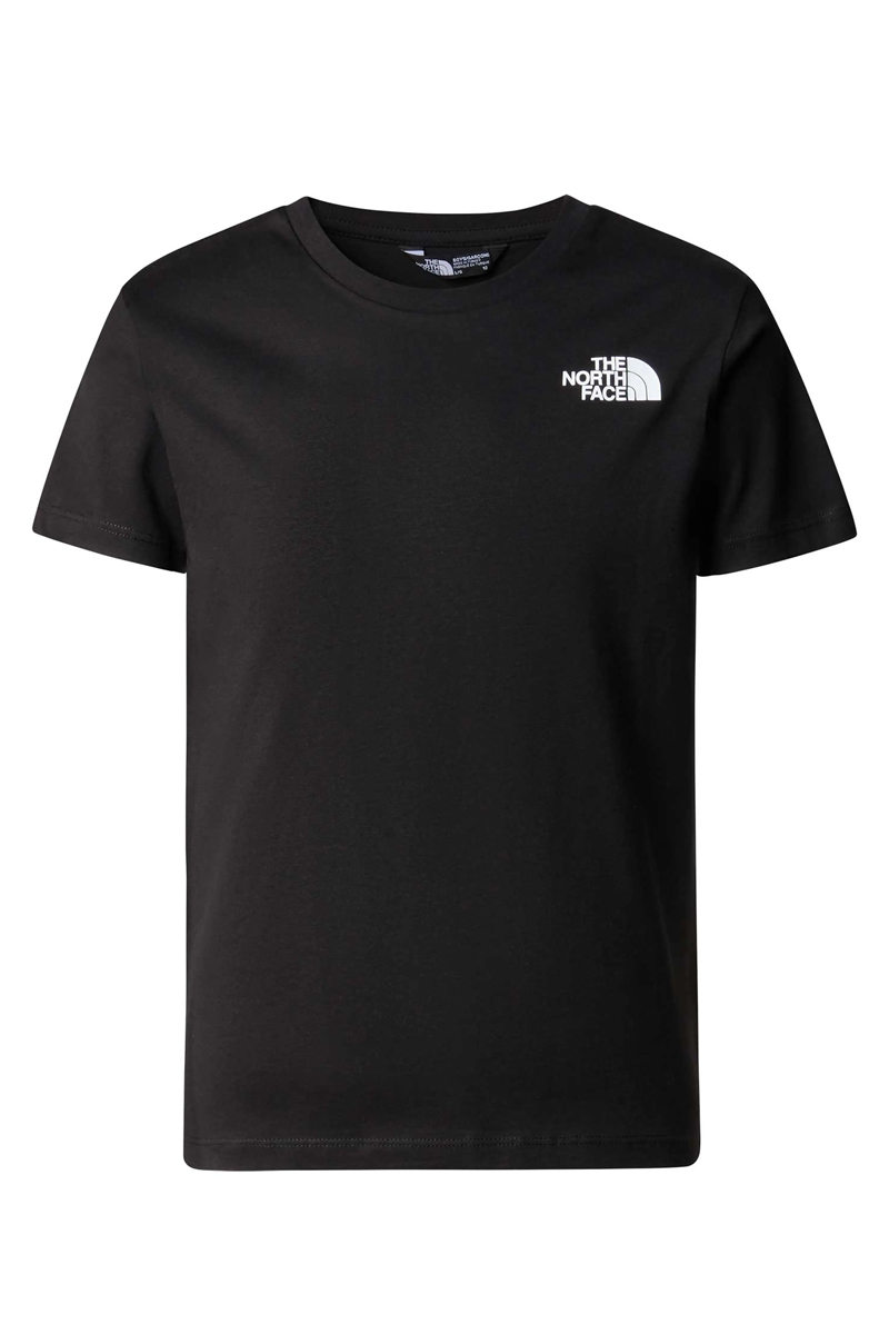 The North Face B S/S REDBOX TEE (BACK BOX GRAPHIC) Zwart-1 1