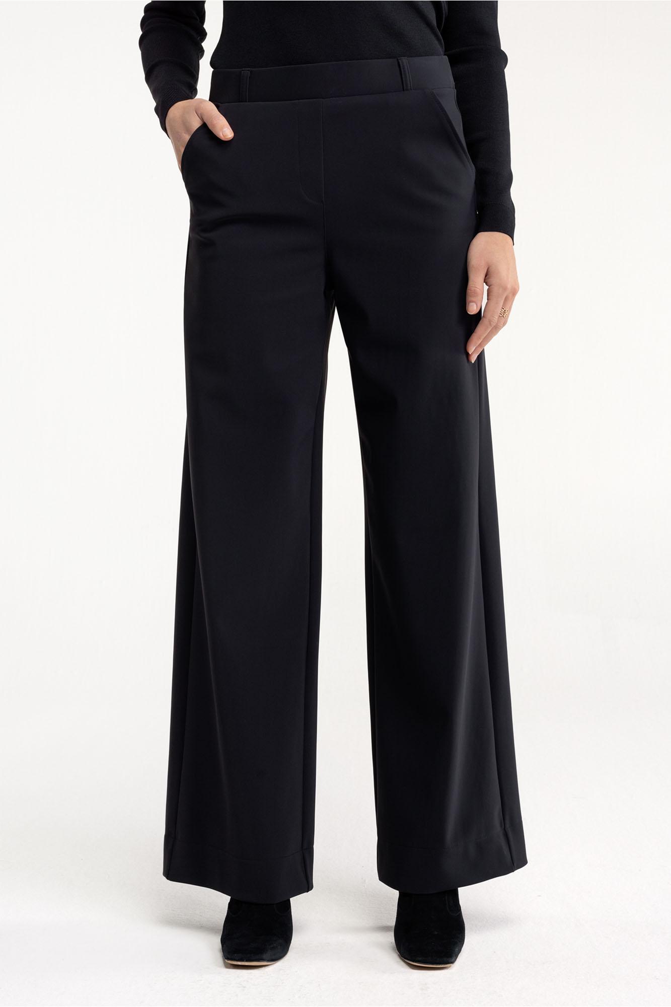 Studio Anneloes Lexie bonded trousers Zwart-1 2