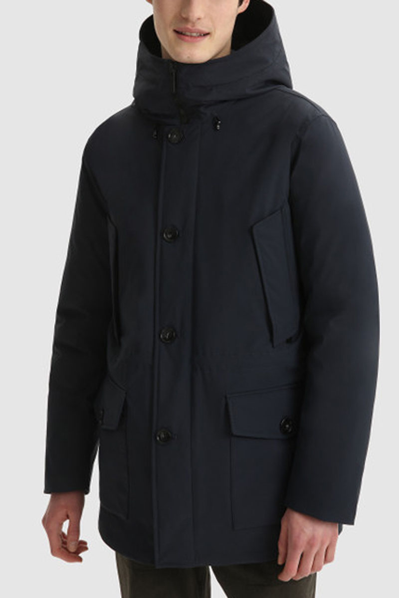 Woolrich ARCTIC STRETCH PARKA Blauw-1 2