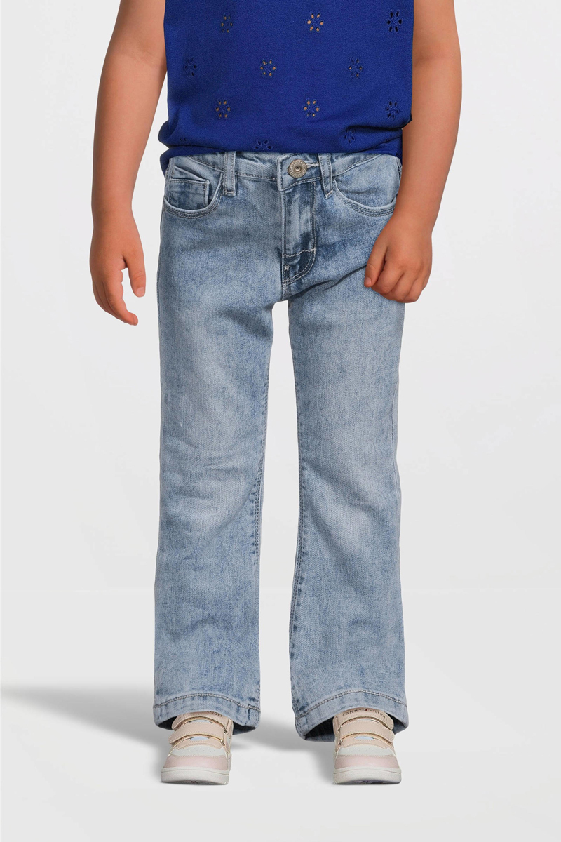 Stains and Stories Girls denim flared Blauw-1 2