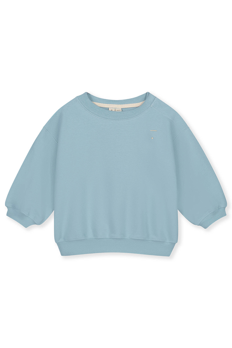 Gray Label Baby dropped shoulder sweater Blauw-1 1