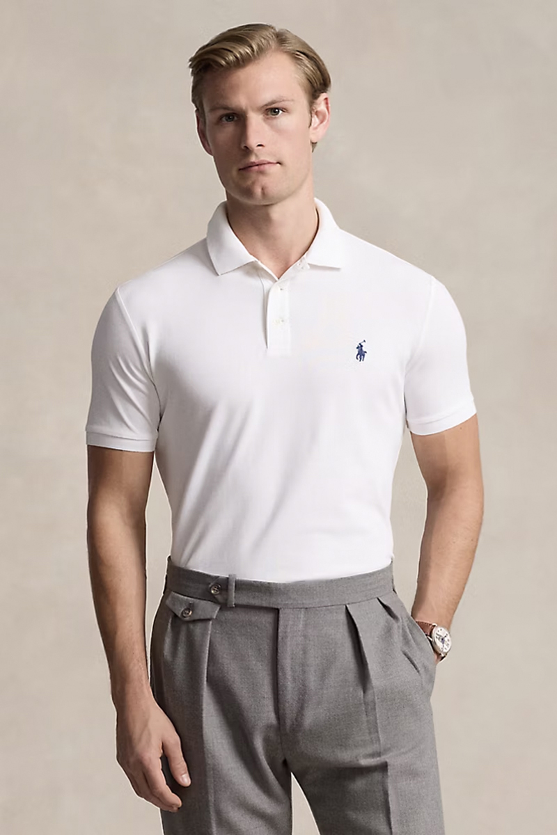 Polo Ralph Lauren Stretch Mesh Wit-1 2