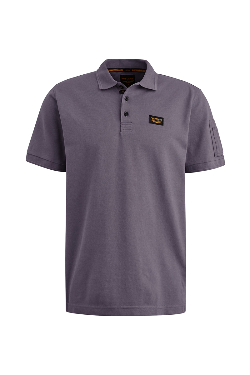 PME Legend Short sleeve polo trackway polo Paars-1 1