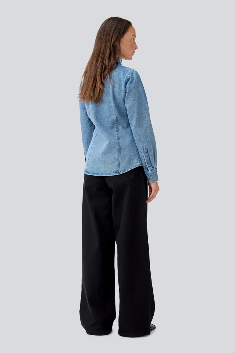 Modström Isolde solid pants Zwart 3