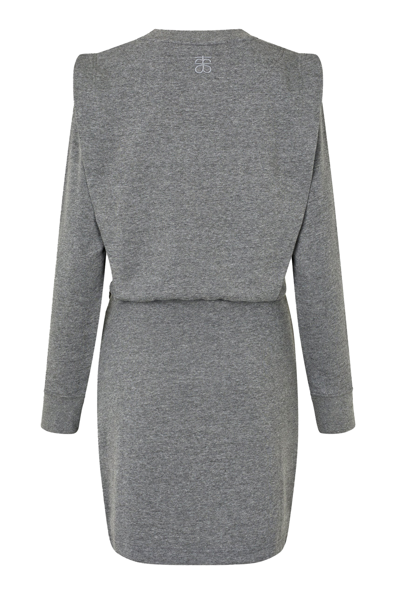 Second Female Abadell Sweat dress Grijs-1 4