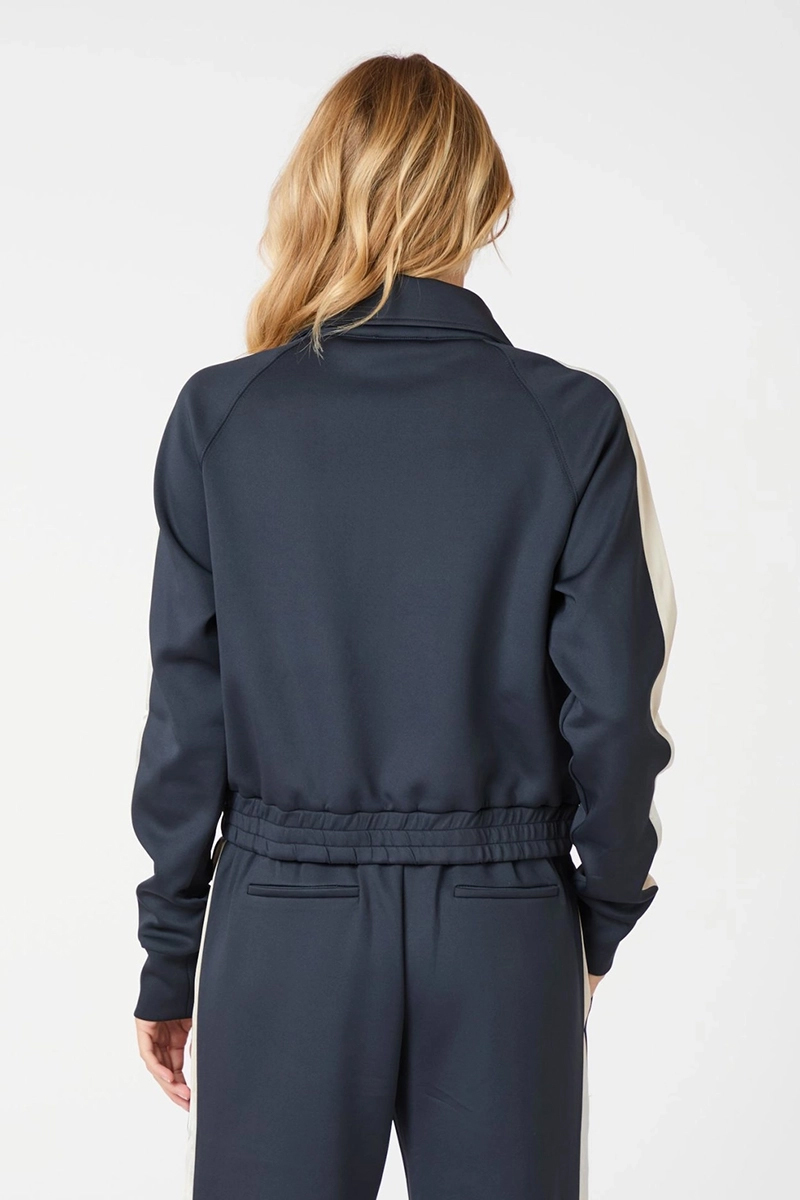 Neo Noir Vera track suit blouse Blauw-1 3