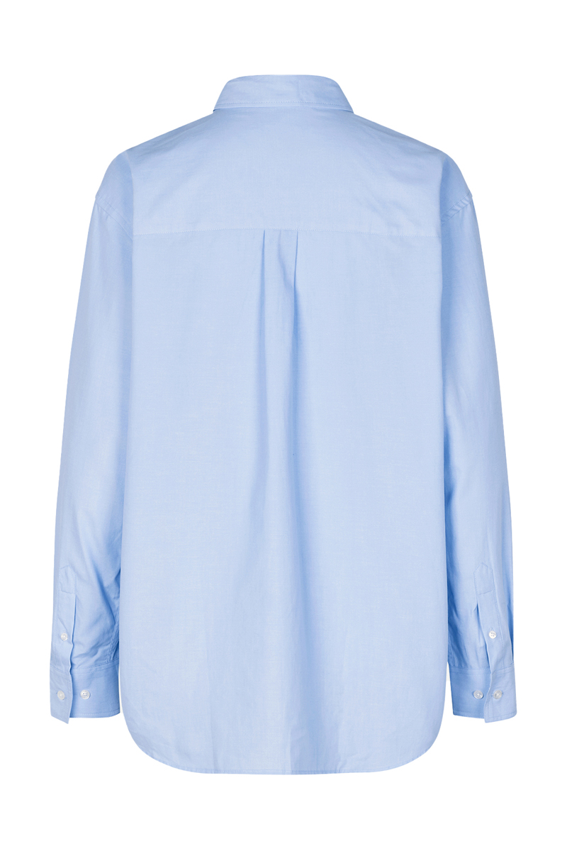 Samsøe Samsøe Salova shirt Blauw-1 5