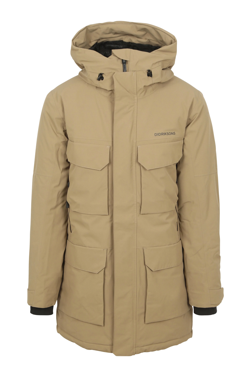 Didriksons DREW USX PARKA 8 bruin/beige-1 1