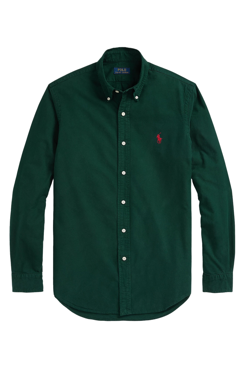 Polo Ralph Lauren 40/1 GD OXFORD Groen-1 1