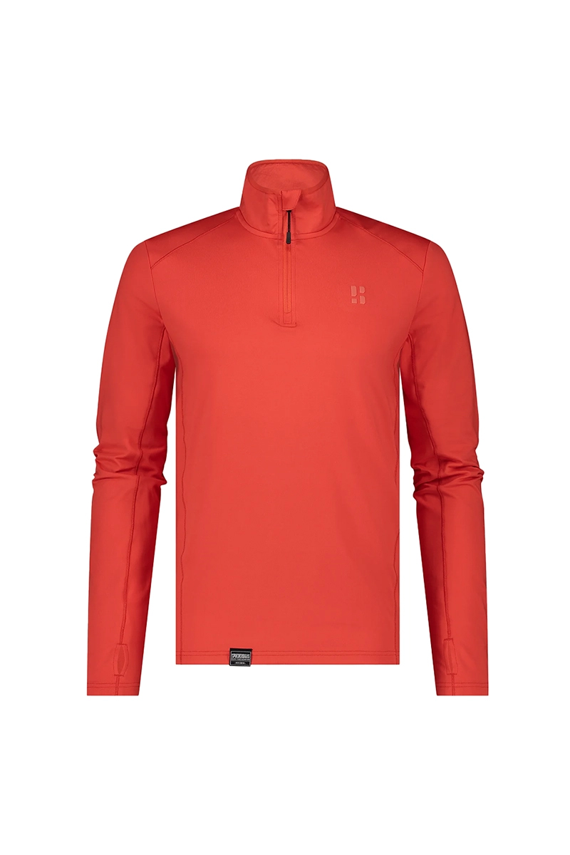 Poederbaas FOUR SEASONS LIGHTWEIGHT PULLY MEN Rood-1 1