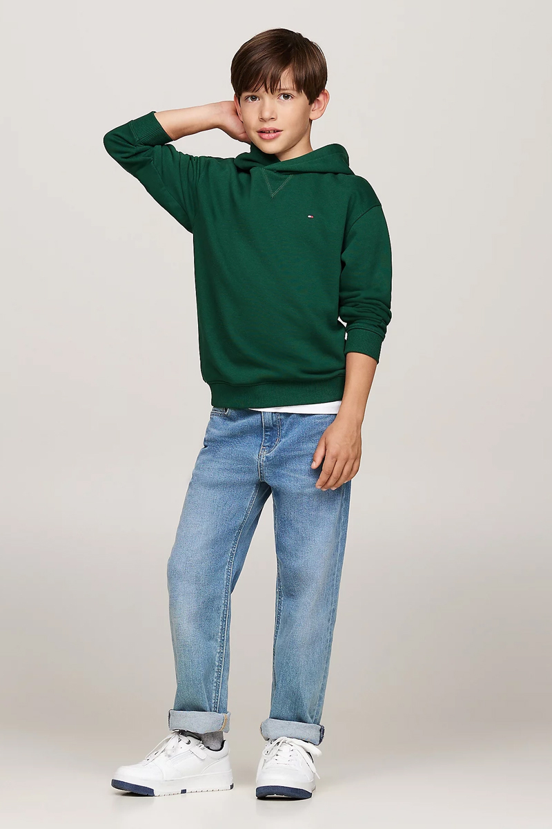 Tommy Hilfiger Timeless hoodie Groen-1 2