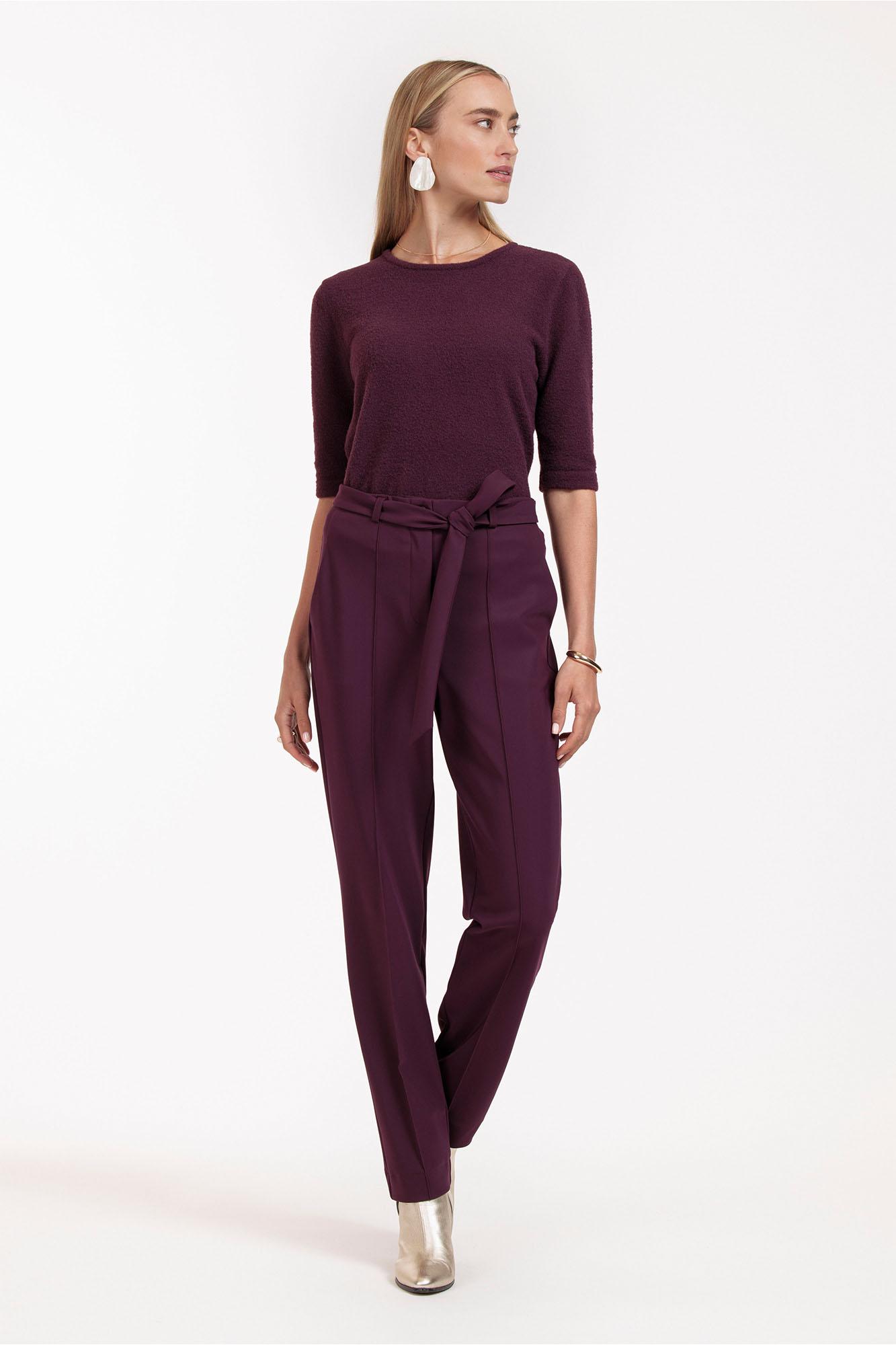 Studio Anneloes Felica soft pullover Paars-1 2