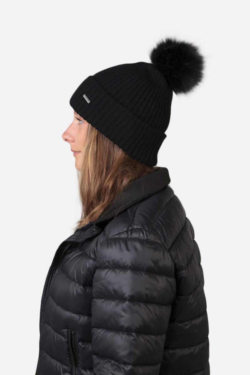 Barts Kenzie Beanie Zwart-1 2