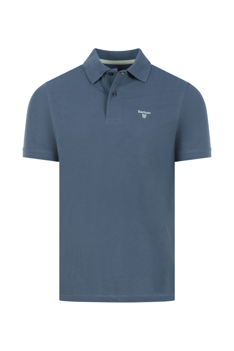 Barbour LIGHTWEIGHT SPORTS POLO Blauw-2 1