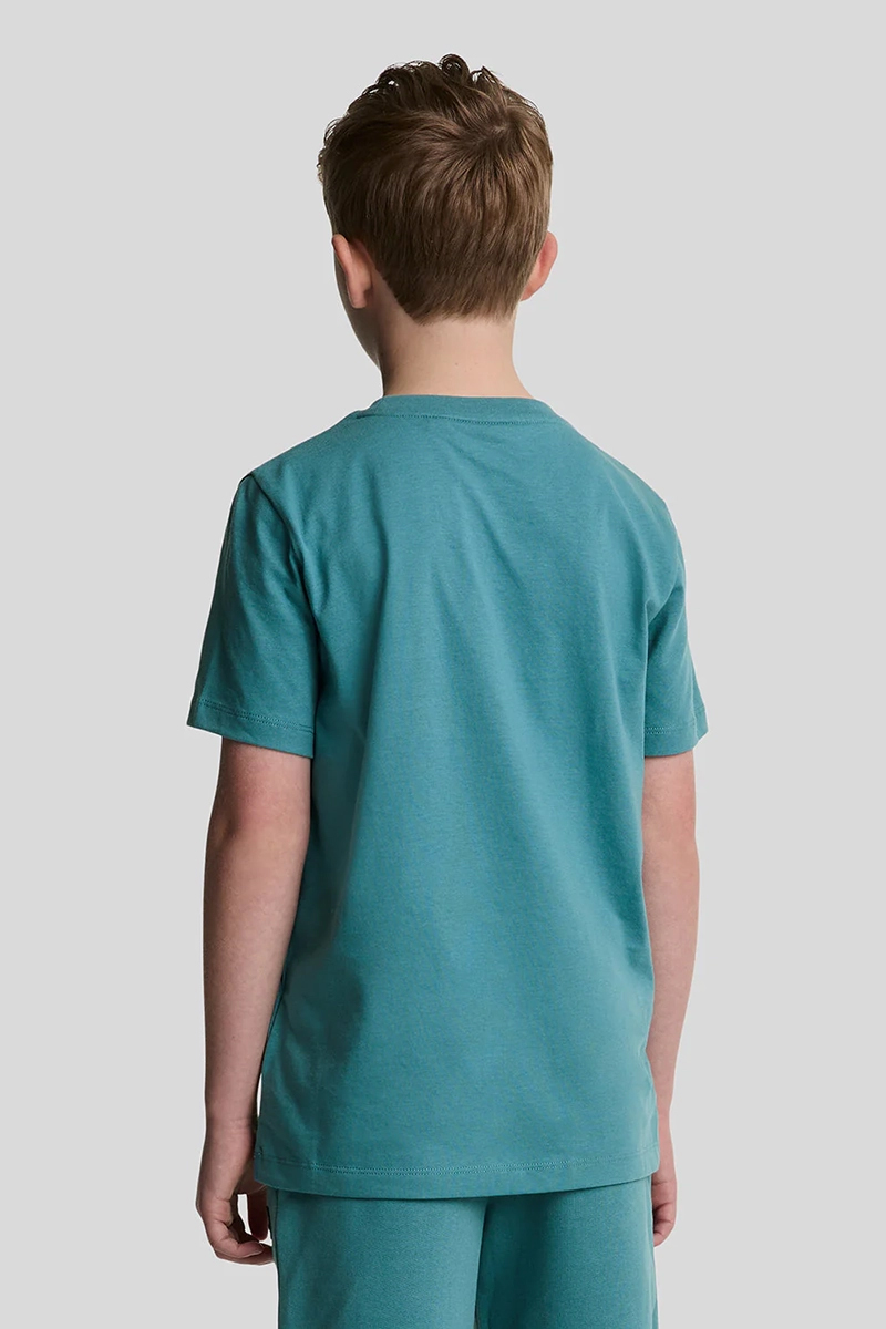 Lyle & Scott Plain tshirt Blauw-1 3