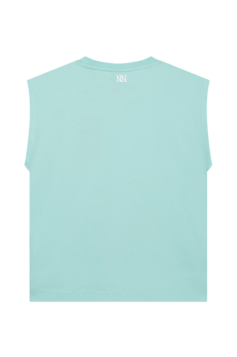 Nik & Nik Pleat T-Shirt Groen-1 2