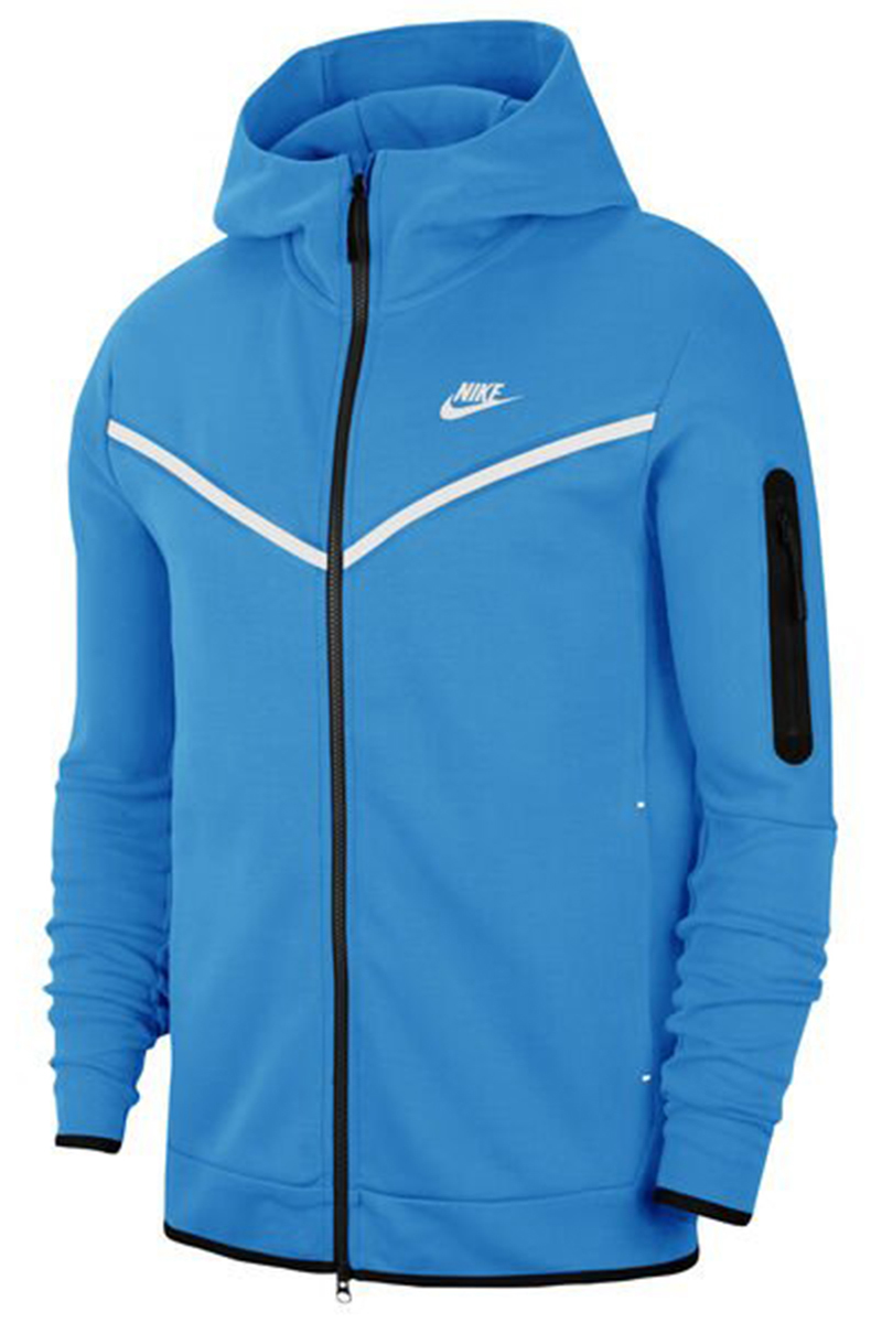 Antagonist Afzonderlijk Garderobe Nike Nike Sportswear Tech Fleece Men's F Blauw-1 Voorwinden